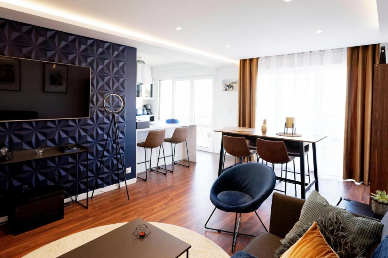 Le Luxe & Votre Vue Mer A Ouistreham Riva Bella 외부 사진