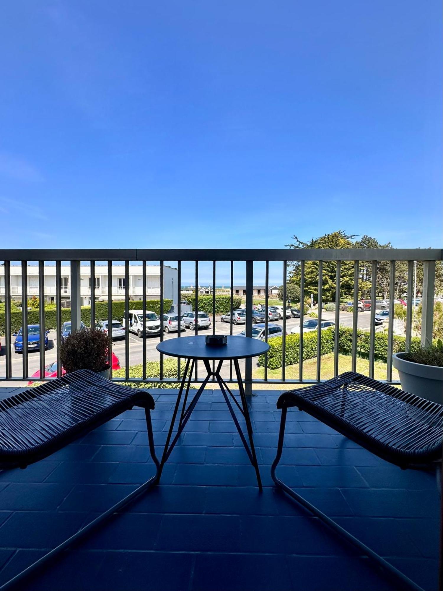 Le Luxe & Votre Vue Mer A Ouistreham Riva Bella 외부 사진